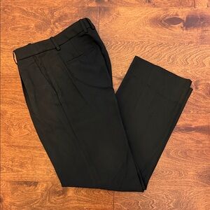 J. Crew Wide-Leg Pleated Twill Trouser Pant